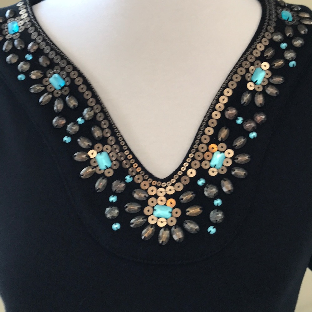 🌿Rafaela Embellished Tunic NWOT